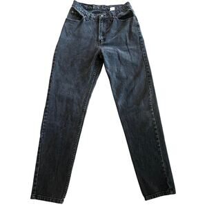 Vintage Jordache High Rise Black Tapered Jeans Size‎ 13/14